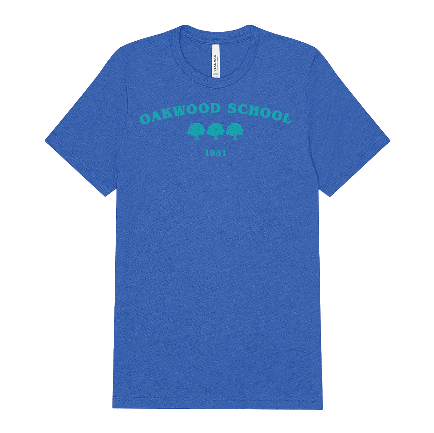 Blue Three Trees Tee