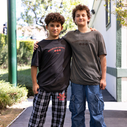 Vintage Black Three Trees Youth Tee