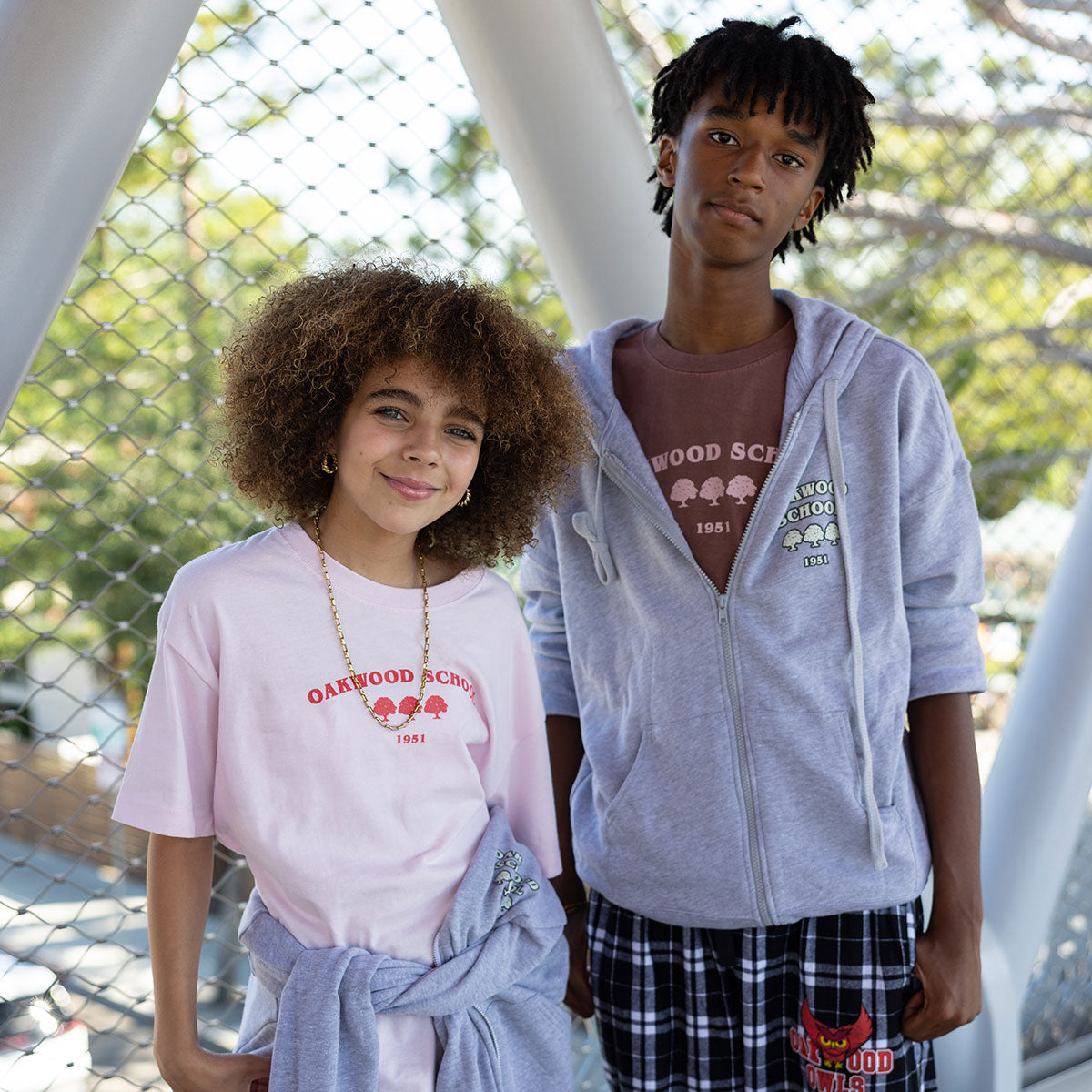 Washed Chestnut Three Trees Tee