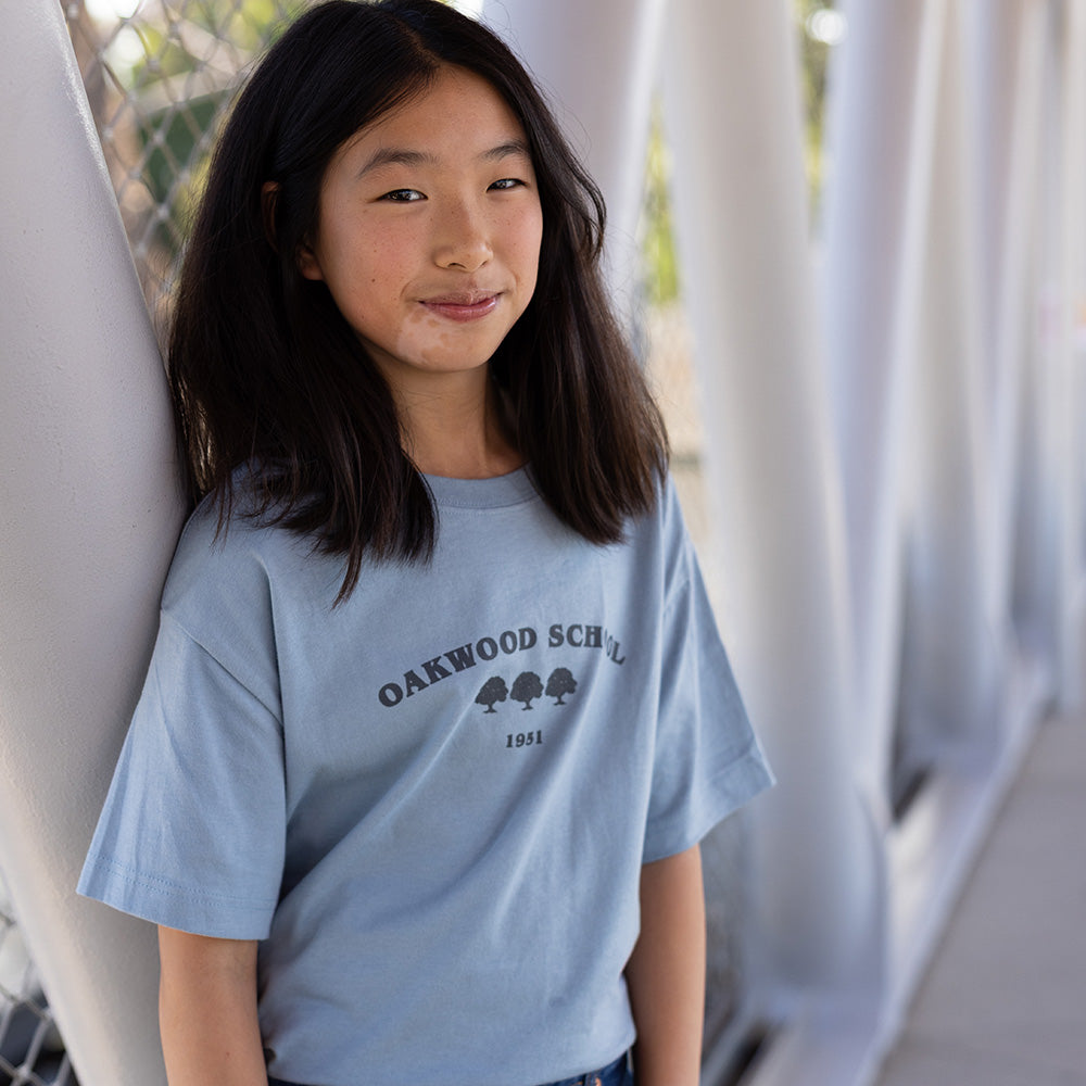 Vintage Denim Three Trees Youth Tee